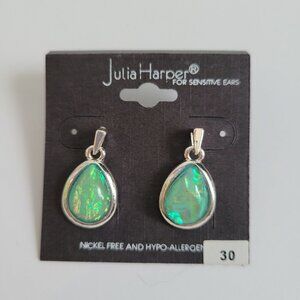 Julia Harper Nickel Free & Hypo-Allergenic Teardrop Earrings For Sensitive Ears